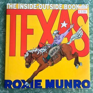 Vintage Kids Book The Inside Outside Book of Texas Dallas
